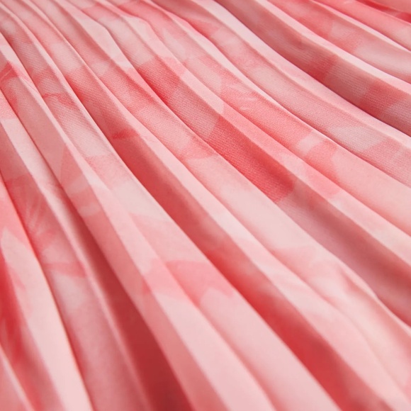 Ted Baker Cross Front Pleated Midi Dress - Picture 7 of 7